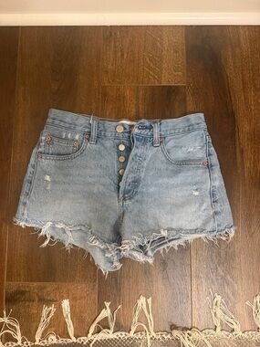 Denim Forum The Ex Boyfriend High-Rise Jean Shorts